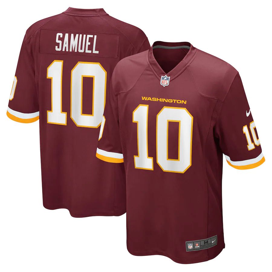 Men Washington Redskins #10 Curtis Samuel Nike Burgundy Game Player NFL Jersey